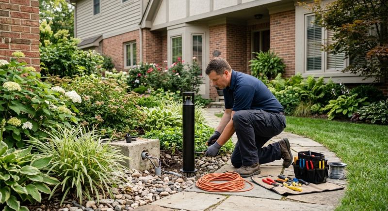 Patio Lights Installation in Pasadena, CA